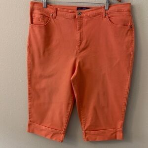 Gloria Vanderbilt Orange Men's Jean Shorts